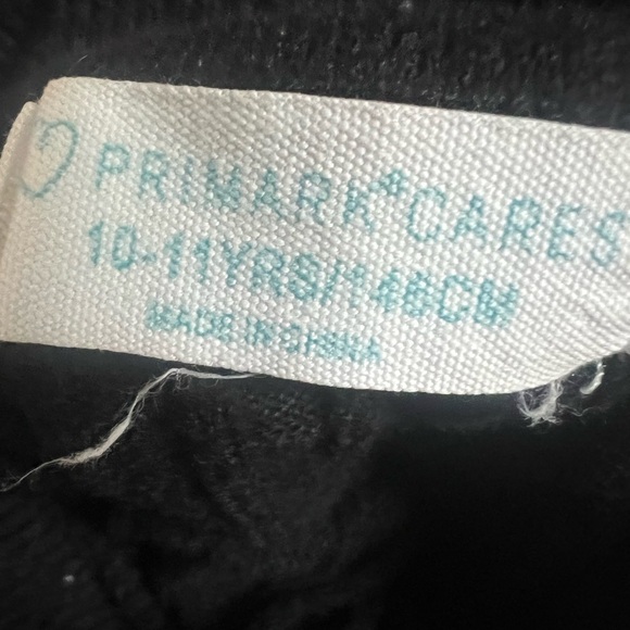 Primark girls turtleneck - Black and Light Biege - Picture 9 of 10